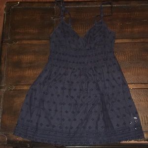 Cute blue lace tank